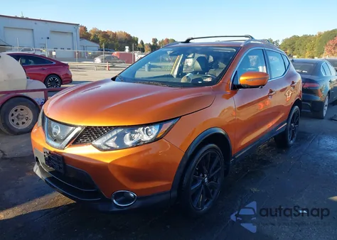 2017 Nissan Rogue Sport Sl z USA, uszkodzony, nr VIN JN1BJ1CR3HW128959